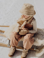 Chapeau Seau Teddy Beige Enfants