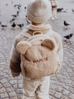 Rucksack Teddybär Beige