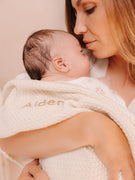 Gebreide Deken Cream