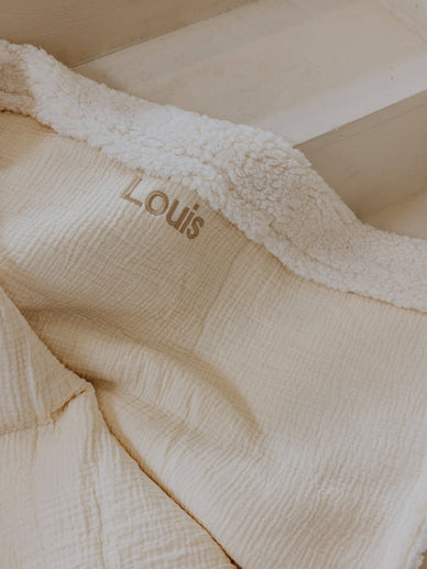 Couverture Teddy Crème