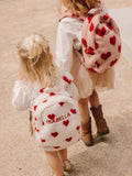 Backpack Hearts Cream