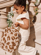 Mochila Leopardo Crema/Negro