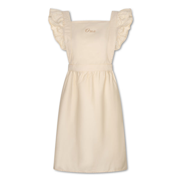 Keukenschort Ruffle Beige