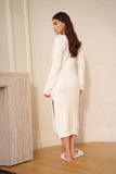 Teddy Dress Off-white