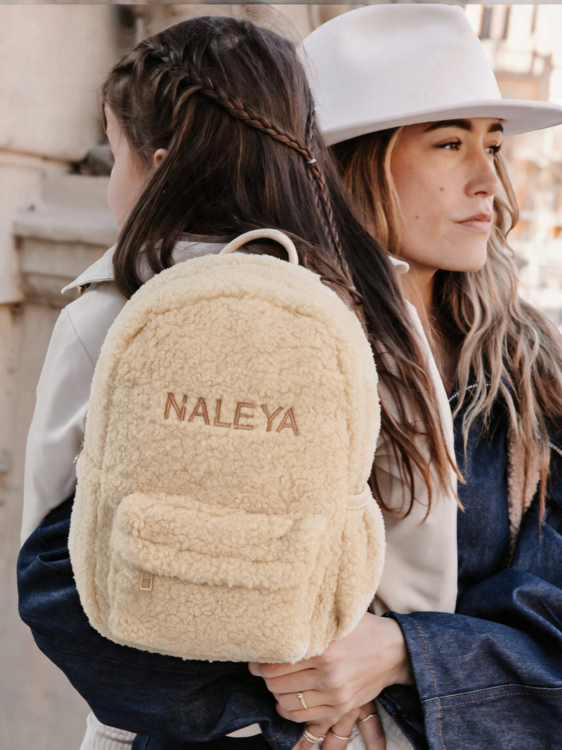 Rucksack Teddy Creme