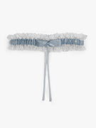 Strumpfband Blau