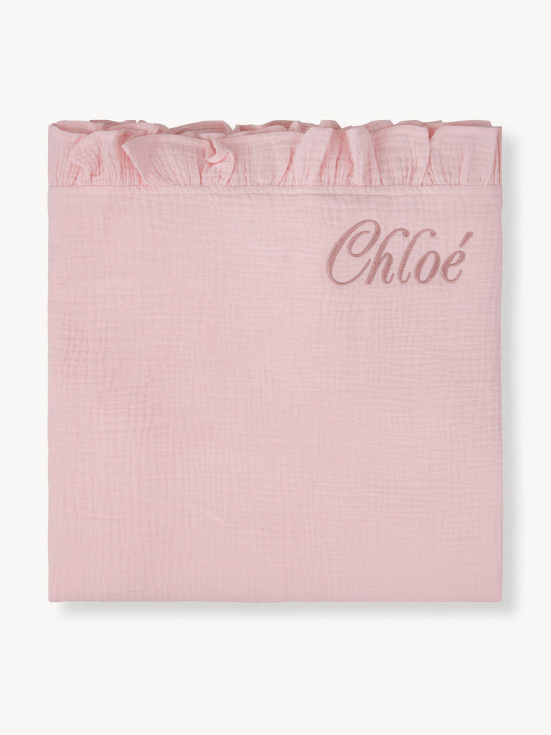 Paño Hidrofílico Volantes Pequeño Rosa Claro