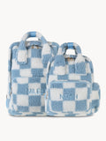 Backpack Maxi Chequered Blue