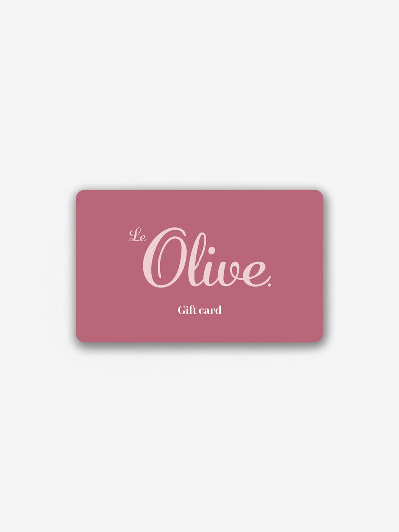 Tarjeta de regalo de Le Olive