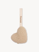 Teddy Schnuller-Kuscheltier Herz Creme