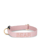 Collier rose pour chien