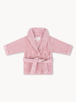 Robe Cotton Powder Pink Kids