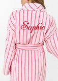 Badjas Pink Stripe