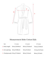 Robe Cotton Powder Pink Kids