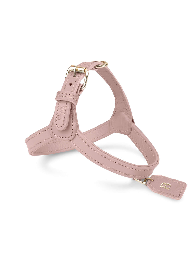 Hundegeschirr Leder Rosa
