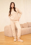 Jogging Suit Teddy Beige