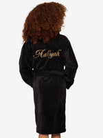 Robe Midnight Black Kids