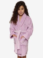 Bademantel Kinder Lilac
