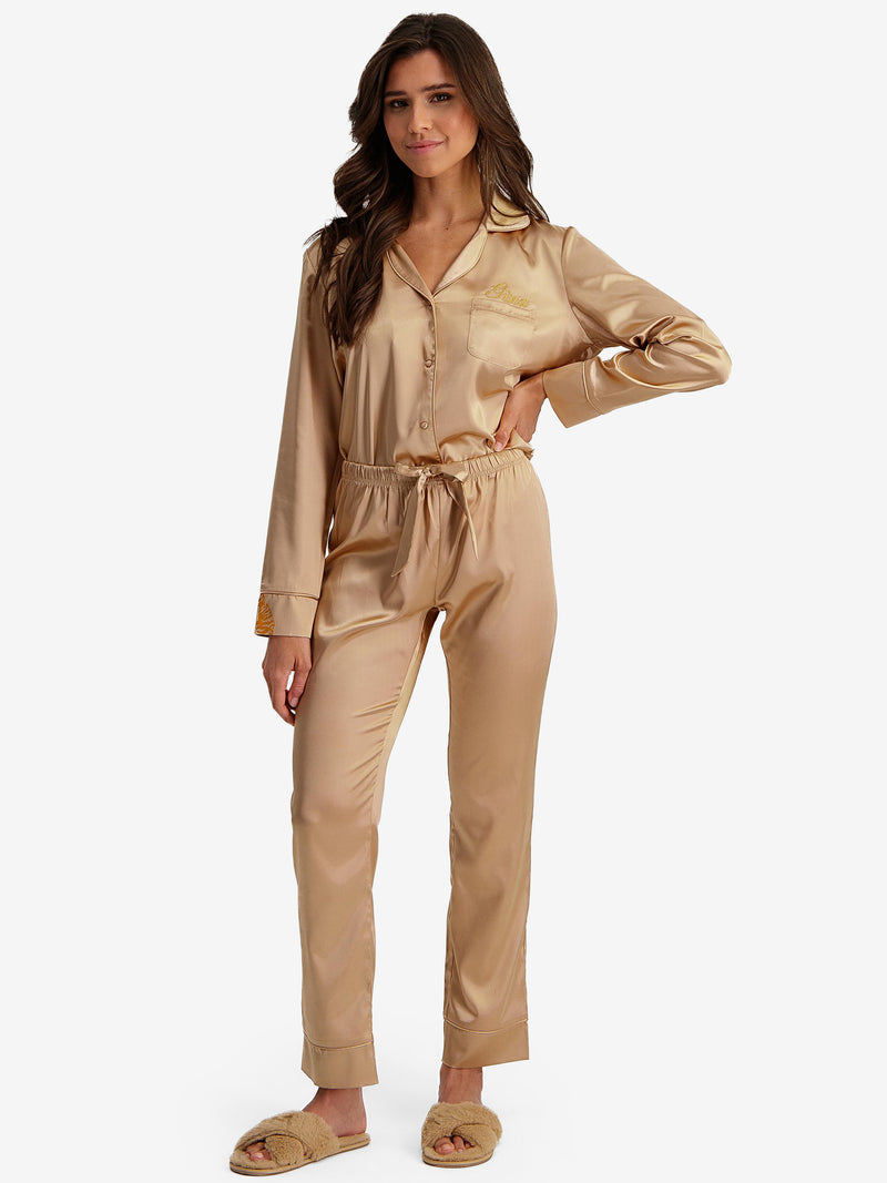 Pijama Deluxe Gold Brown