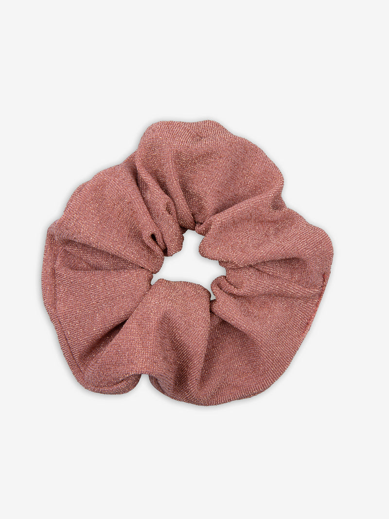 Scrunchie Glitzerndes Rosa