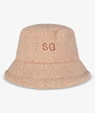 Gorro Pesquero Peluche Beige