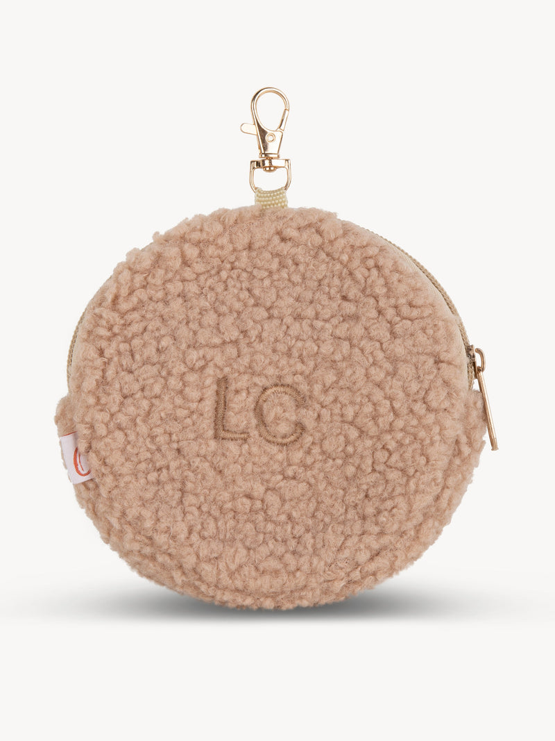 Portefeuille Teddy Beige