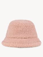 Chapeau Seau Teddy Rose Poudré Enfants