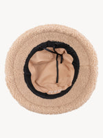 Chapeau Seau Teddy Beige Enfants