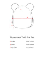 Rucksack Teddybär Beige