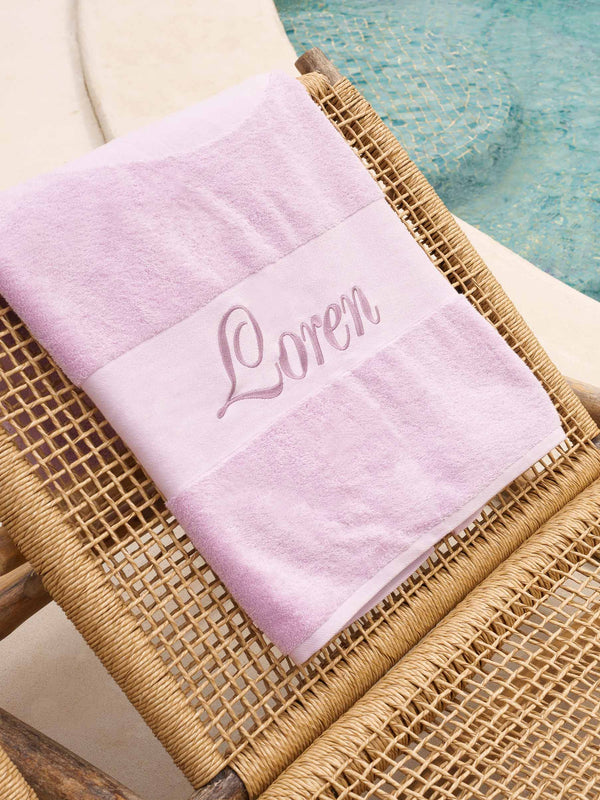 Toalla de Playa Lila