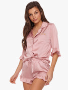 Pyjama Ruffle Old Pink