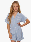 Pyjama Babyblau Kinder