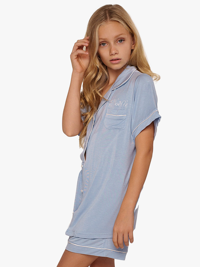 PIjama Azul Claro Infantil