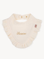 Bib Ruffle Cream